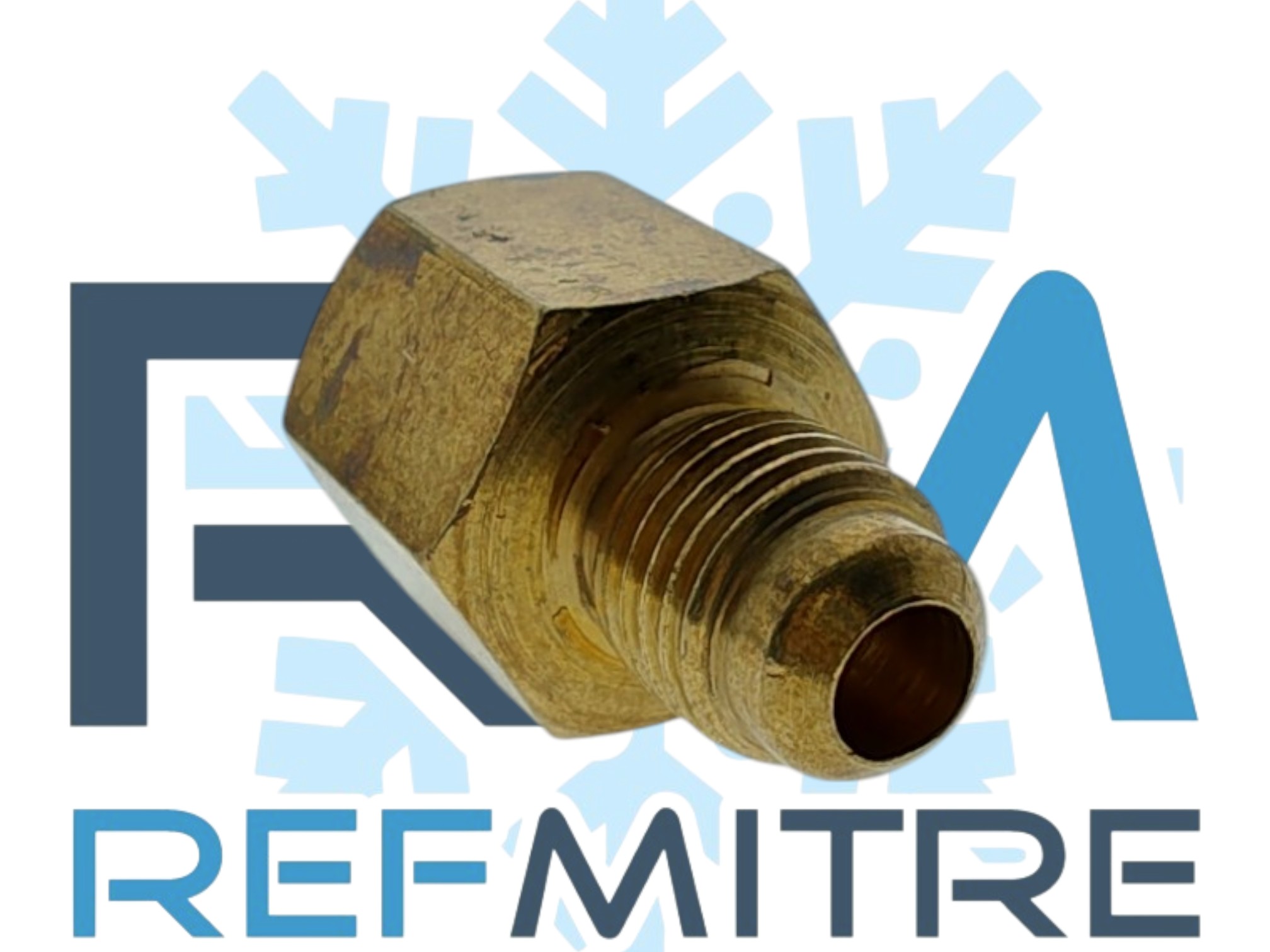 ADAPTADOR 1/4 X 1/2 ACME (R134A) - PFRD00843/42
