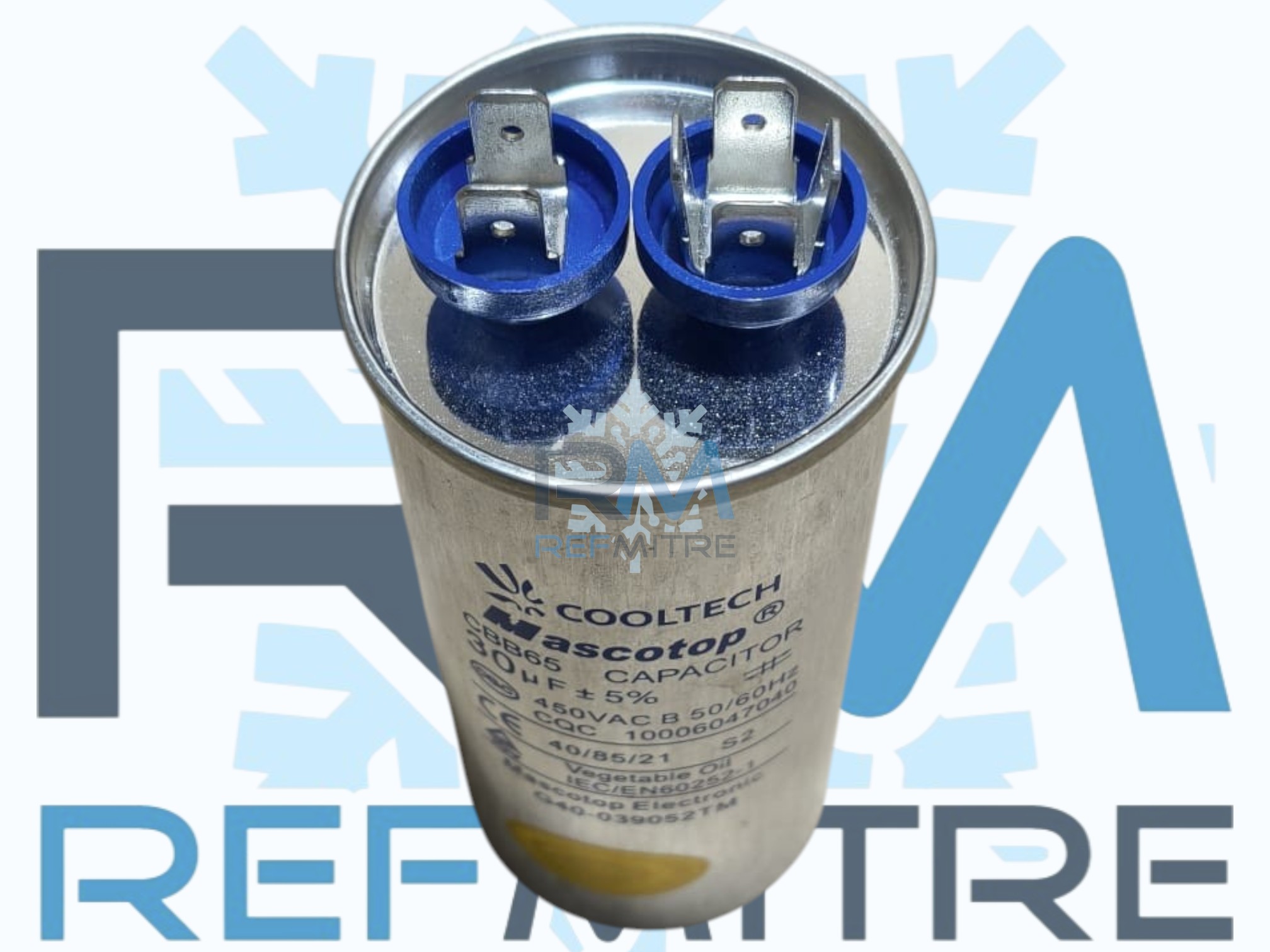 CAPACITOR REFMITRE 30 MF CBB65 (METALICO) X 450VAC