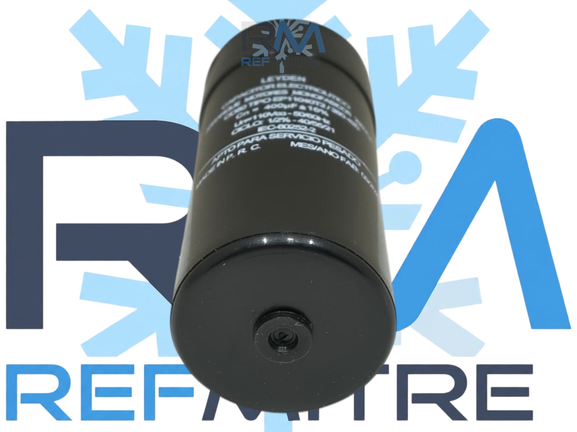 CAPACITOR DE ARRANQUE ELECTROLITICO 380/420 X 220 VCA (400MF +-10%)