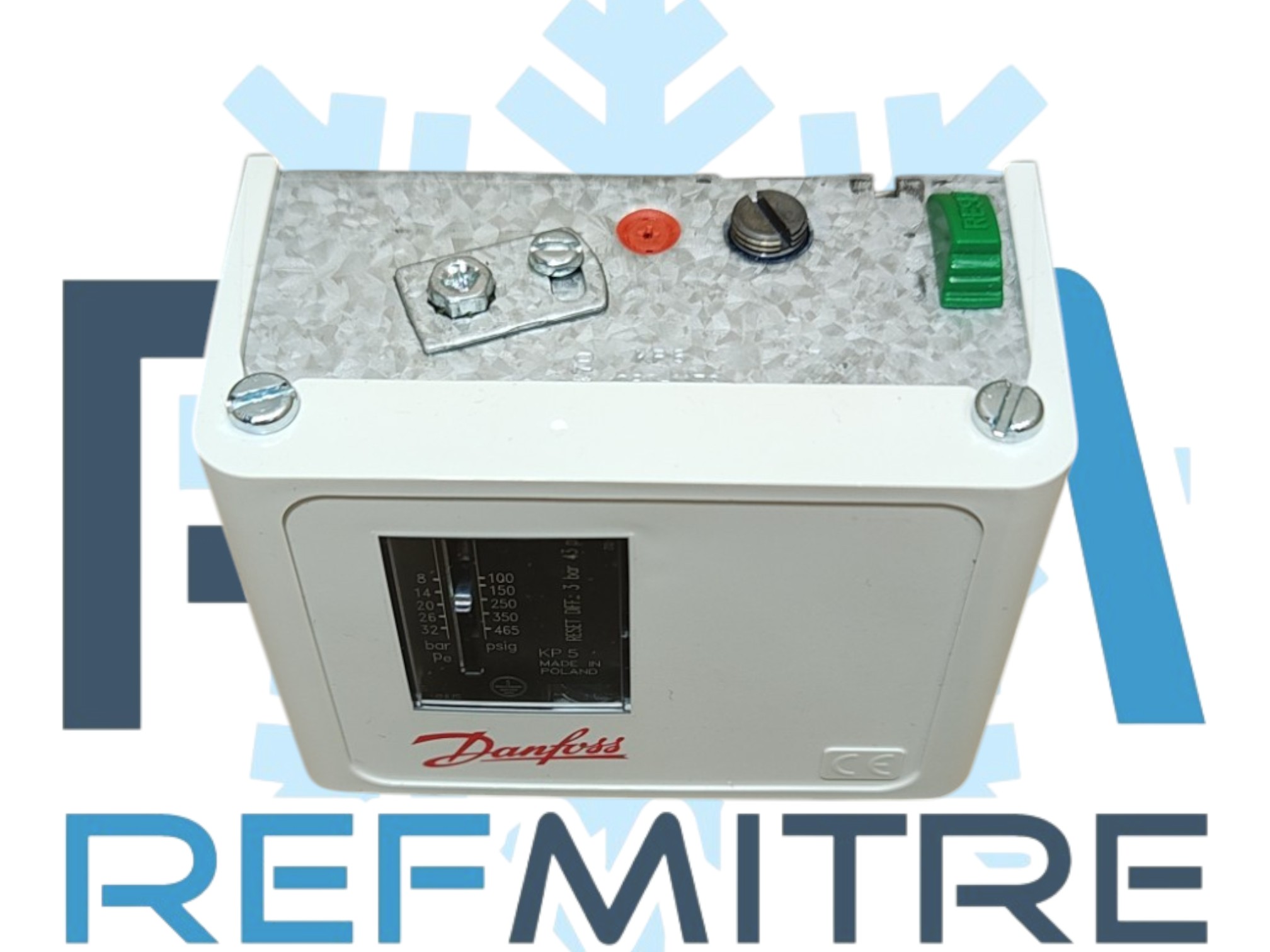 Presostato DANFOSS KP5-MAN-alta.8a32K-7366