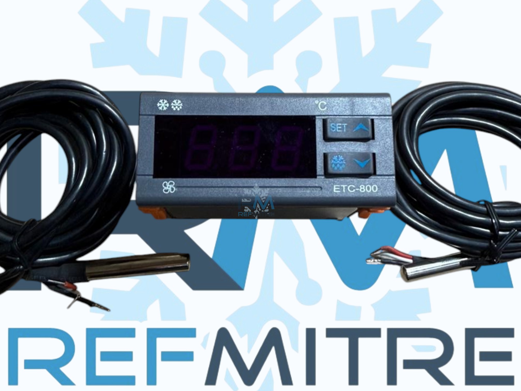 Control ELITECH ETC800 12v c/2son-40a110 - 680560005