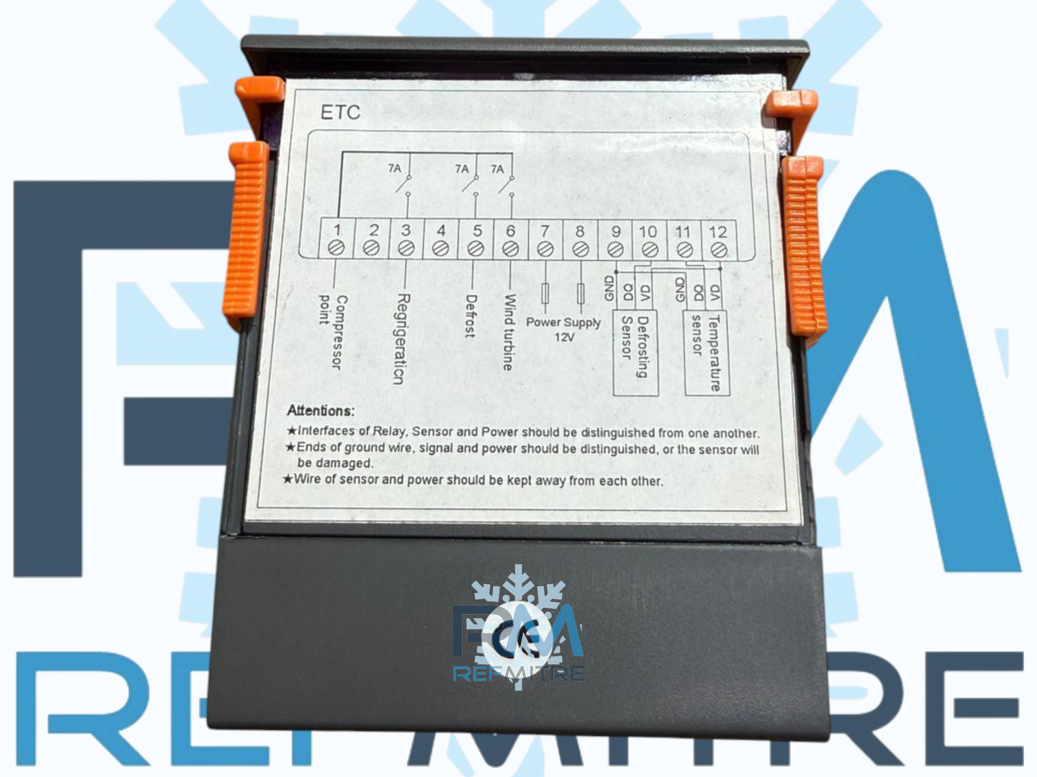 Control ELITECH ETC800 12v c/2son-40a110 - 680560005