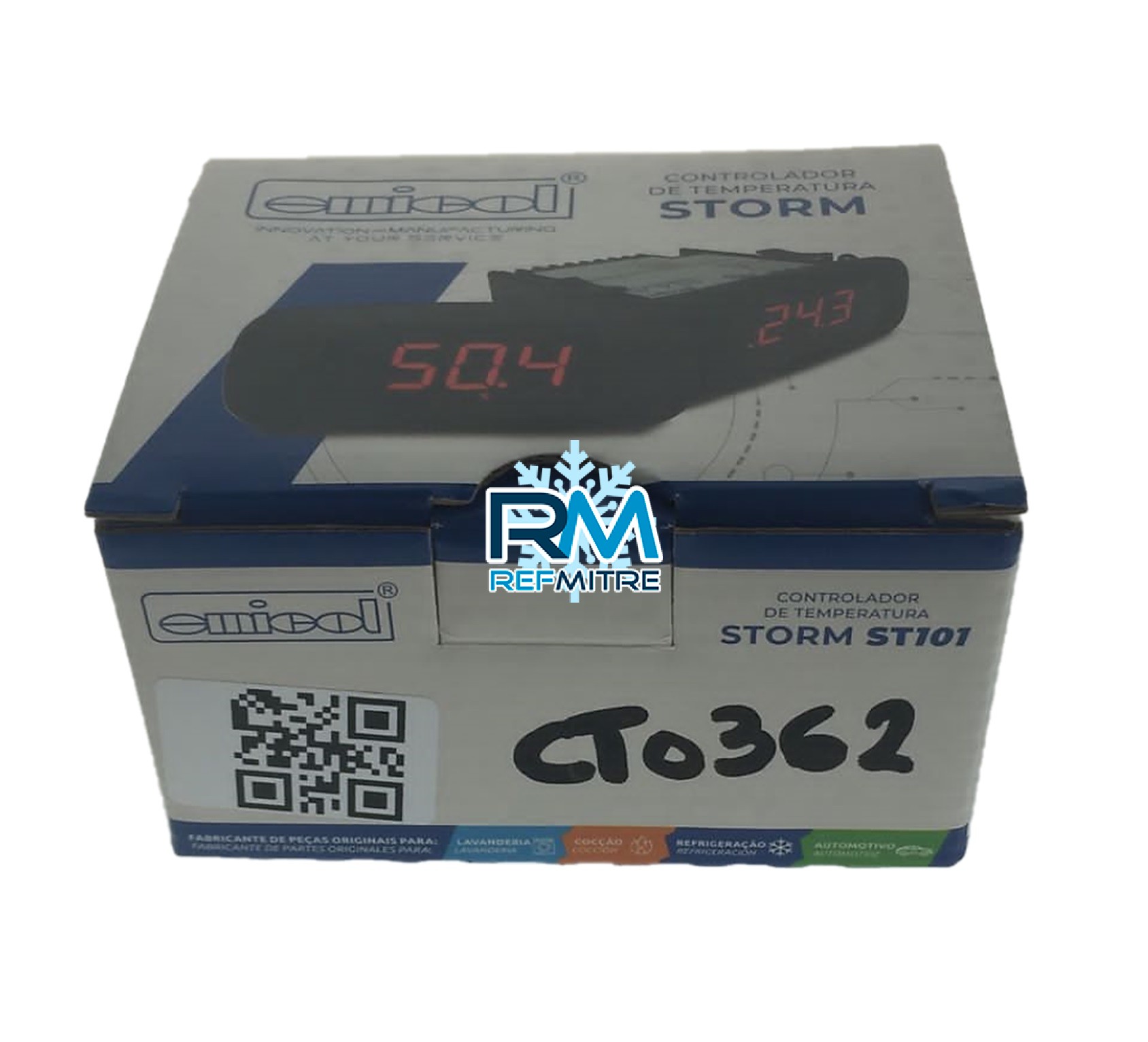 COMBISTATO EMICOL ST101 - 1 SONDA 220V - (ETC100)