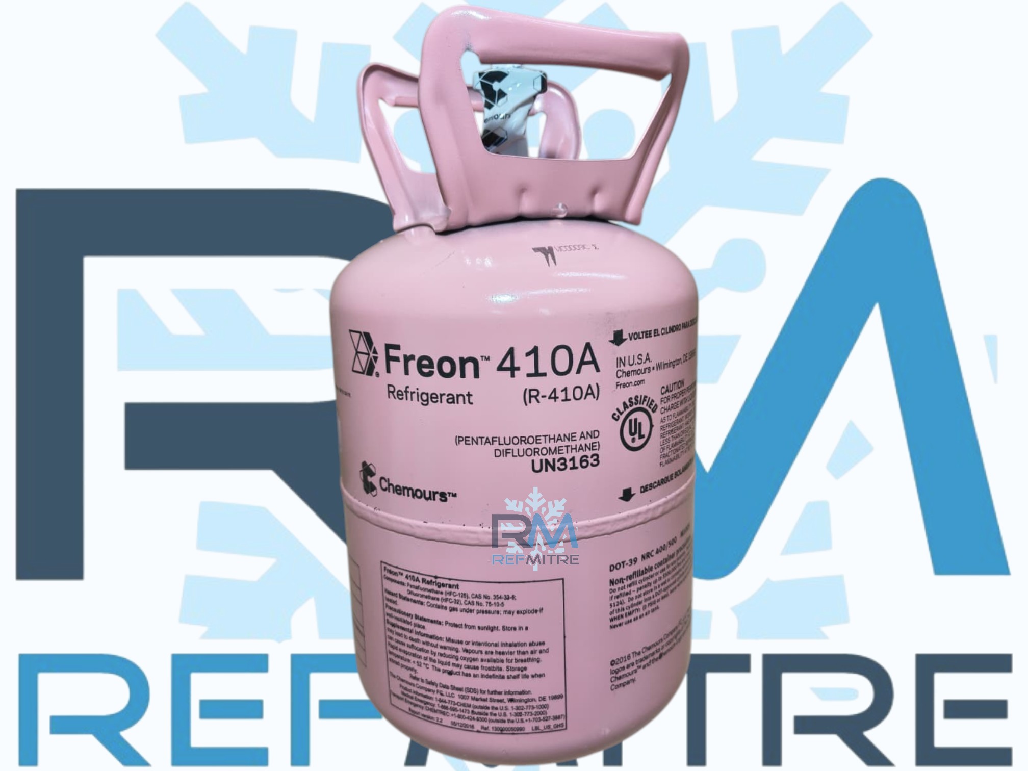 GARRAFA CHEMOURS R410 5 KG