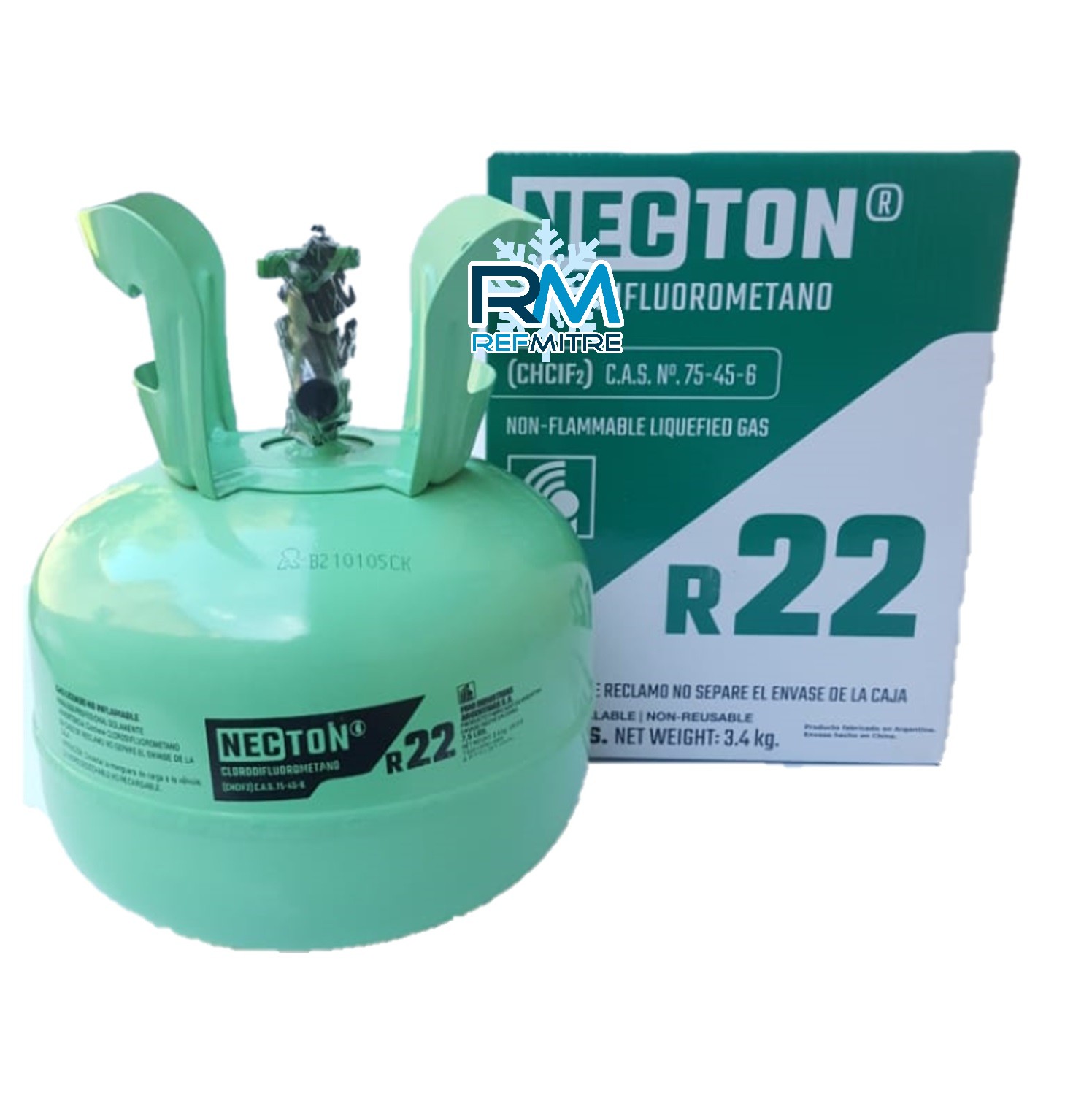 GARRAFA NECTON R22 X 3.4 KG -