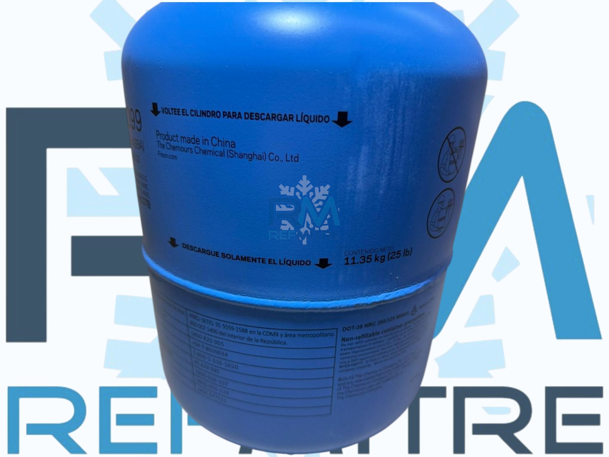 GARRAFA CHEMOURS R438A (MO99) 11.3