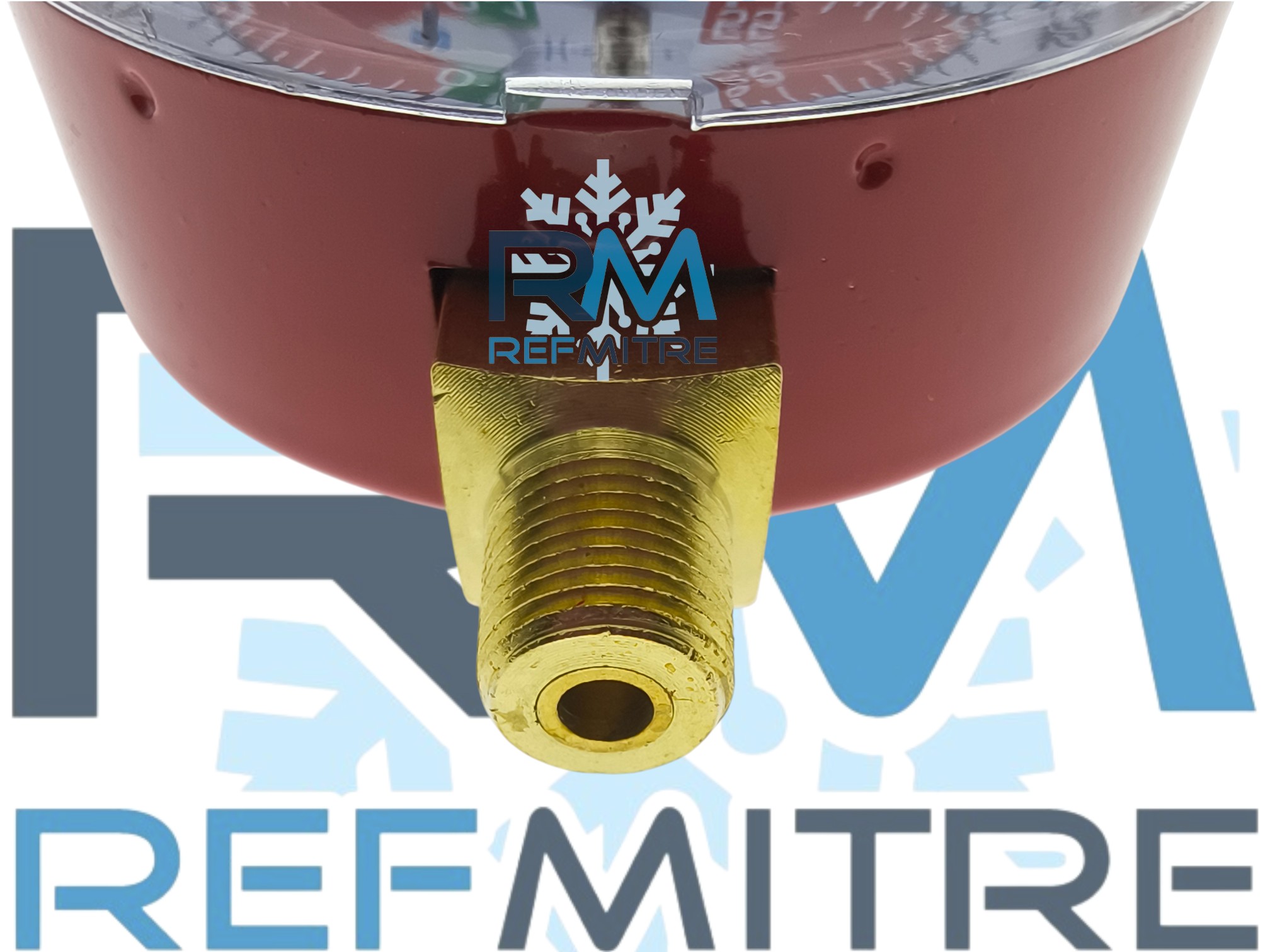 MANOMETRO REFMITRE R134 R404 R22 R410 ALTA (ROJO)