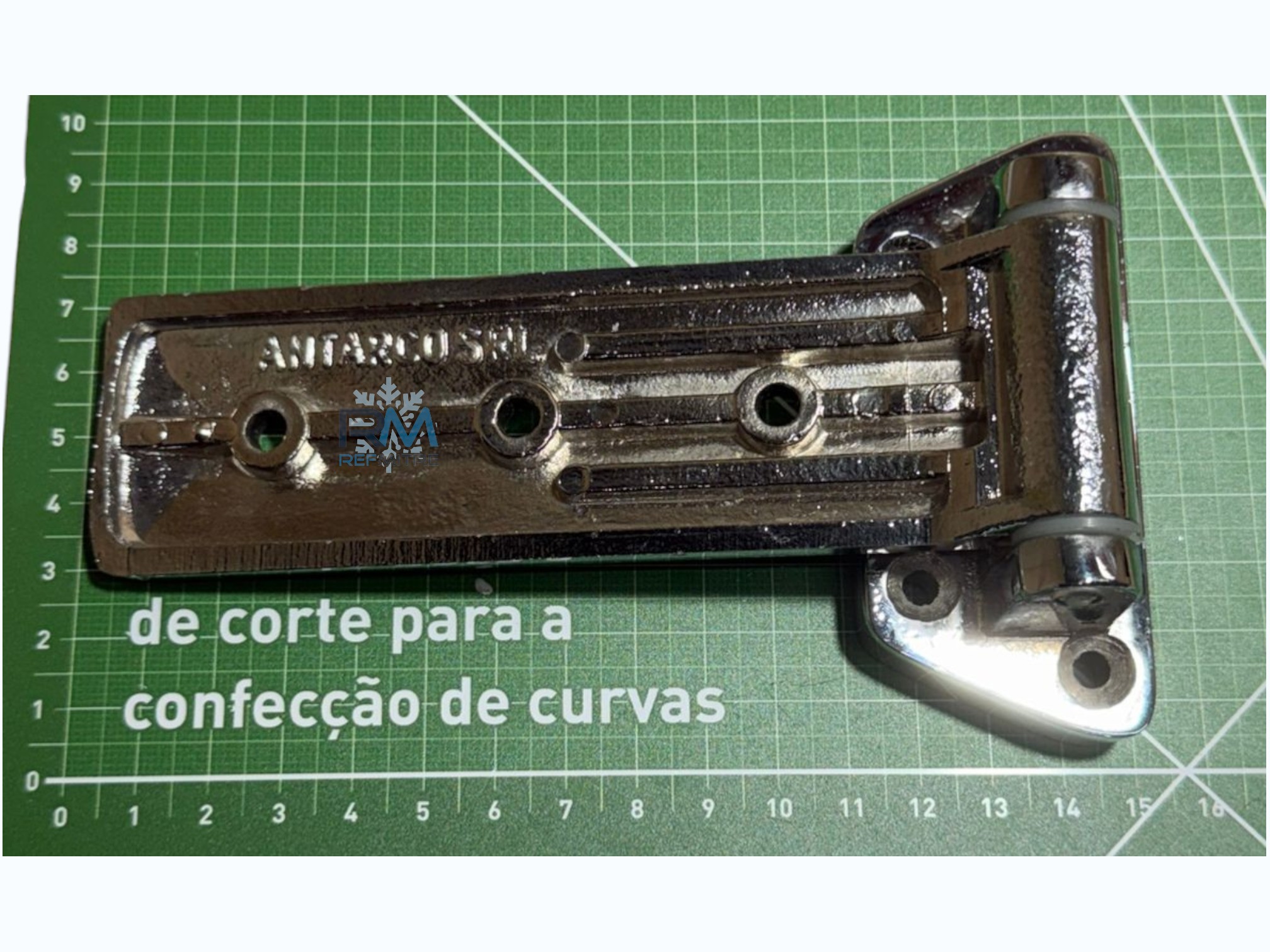 BISAGRA CHICA AMERICANA CROMADO