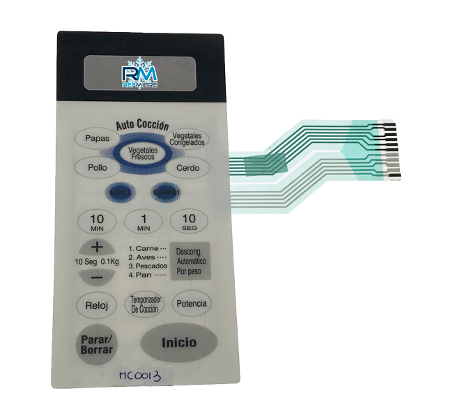 TECLADO MICROONDAS MD148 L.G MB 394MCD