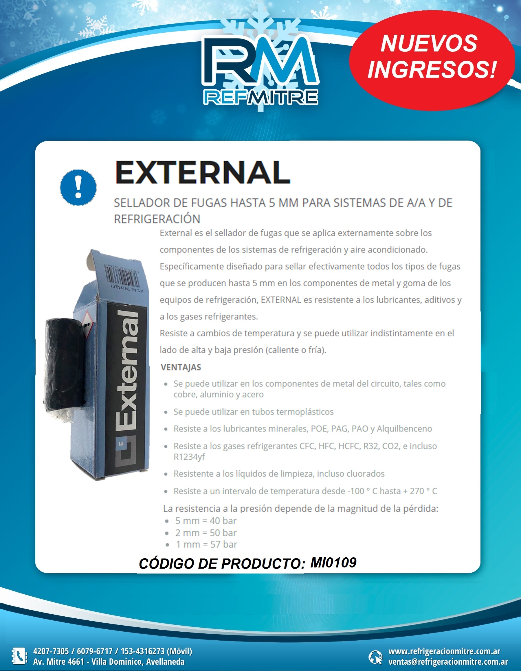SELLADOR DE FUGA EXTERNAL - 913679- 821005095