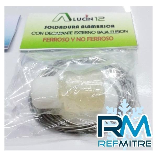 ALUCIN 12 - SOLDADURA ALAMBRICA (COBRE - HIERRO - BRONCE - ALUM - ACERO INOX)