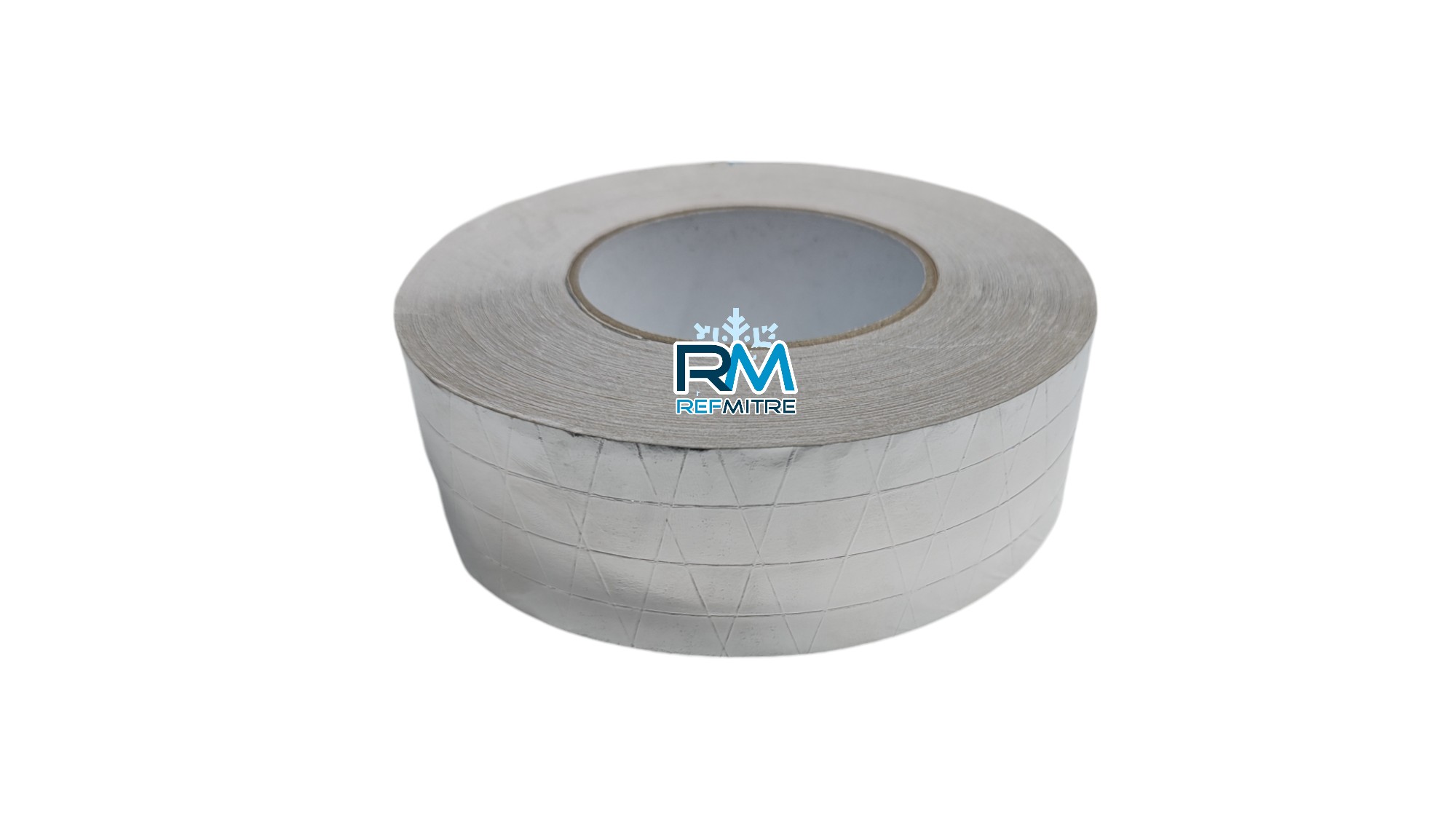 CINTA DE ALUMINIO REFMITRE REFORZADA (LANA DE VIDRIO) DE 48MM X 50MTS