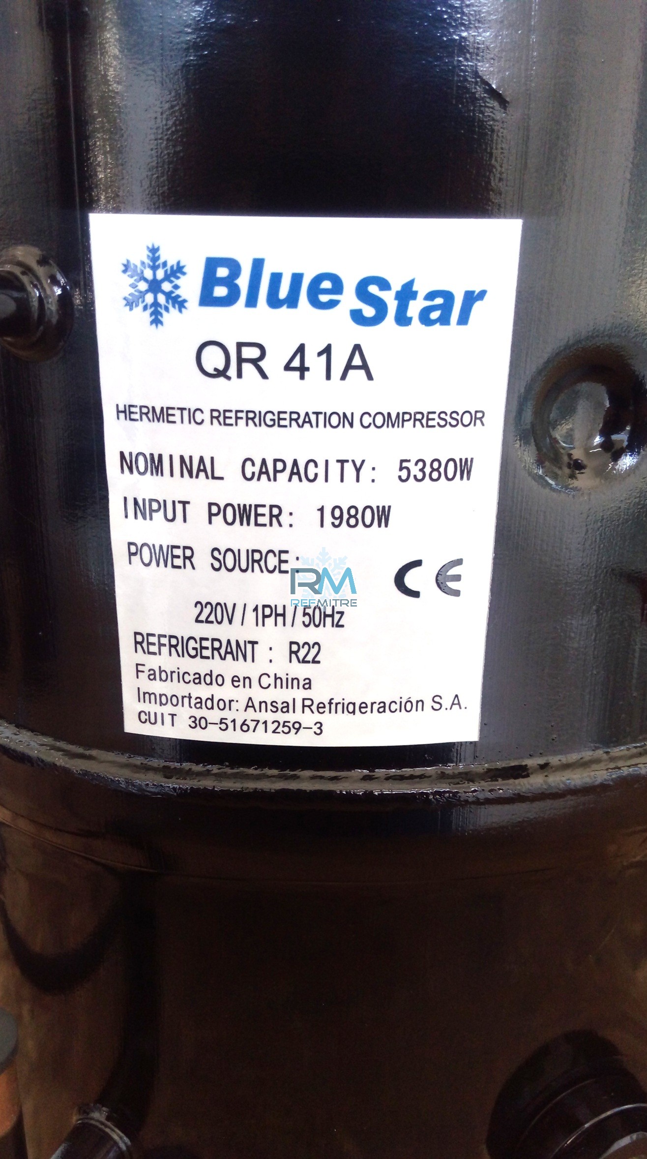 Motor BlueStar 1.8HP-M22-QR41A-conex.mon - 906202