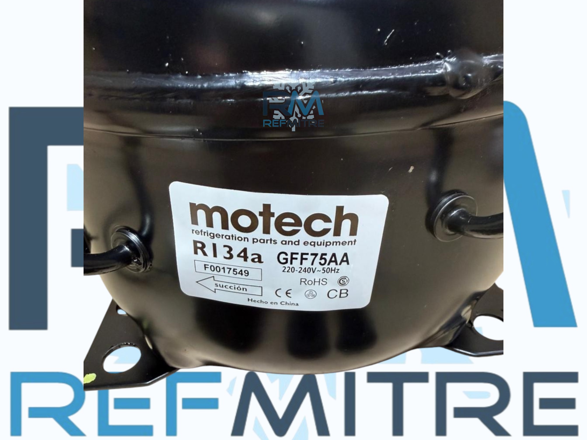 Motor MOTECH GFF75AA 1/4+ HP R134A - 11210811 Motor MOTECH GFF75AA 1/4+ HP R134A - 11210811