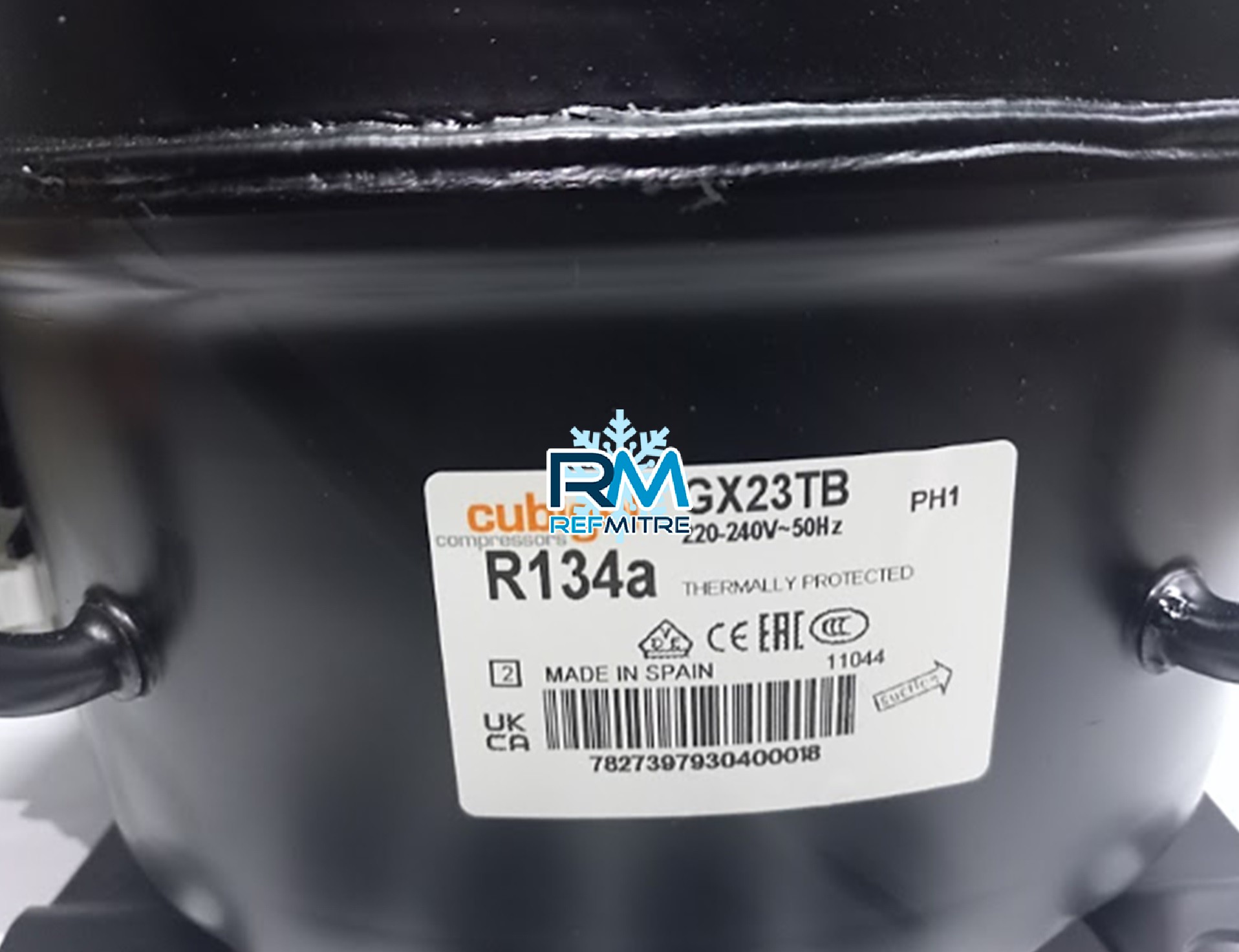 Motoc.Cubigel-3/4+HP-GX23TB-HMBP=NT6215Z/CAE4492Y R-134a (4460)