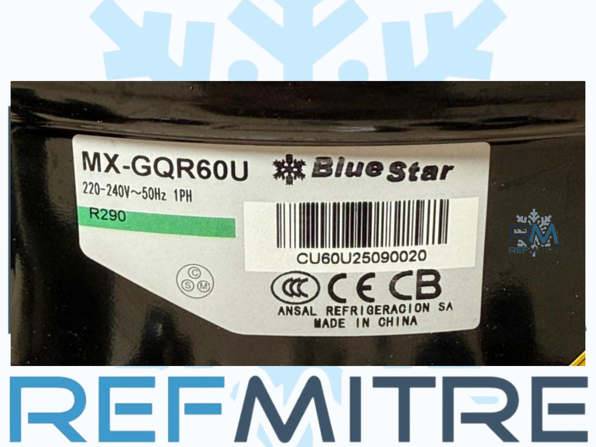 Motoc."BlueStar" 1/3 -GQR60U- R290 -340W