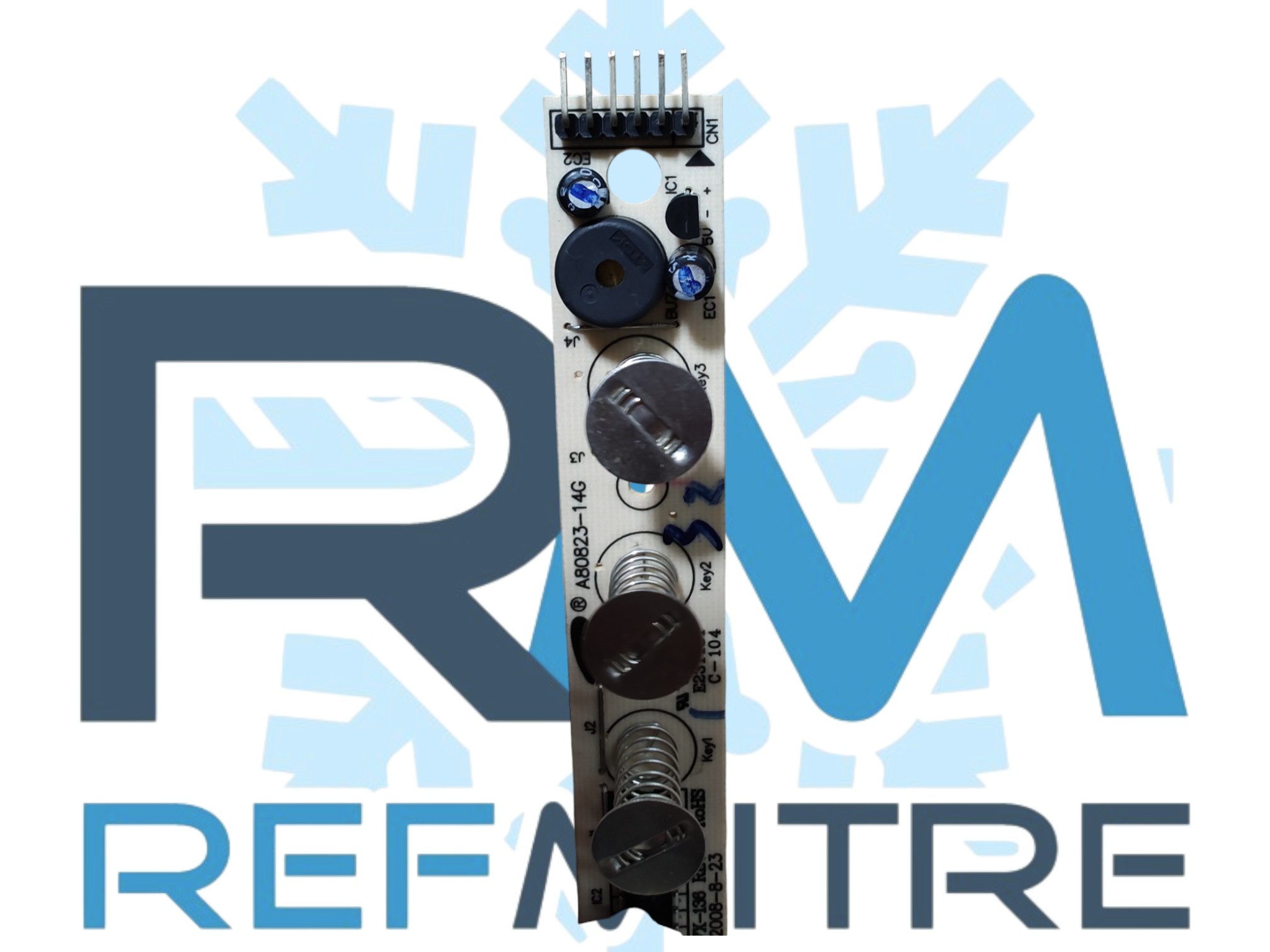 PLAQUETA CON DISPLAY PARA CAVA - M1645