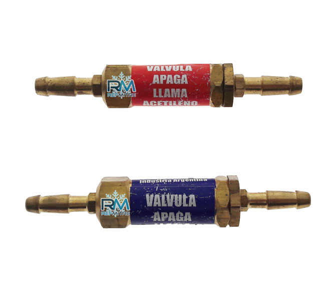 KIT VALVULA DE SEGURIDAD APAGALLAMAS GAS / ACETILENO