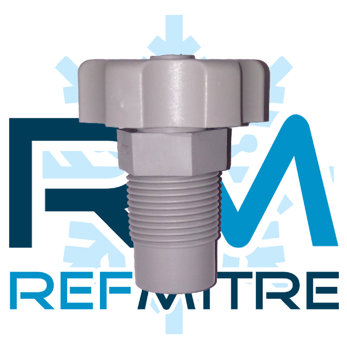 GRIFO PARA TERMOTANQUE RHEEM DE PURGA PLAST C/VOLANTE - 24034/4